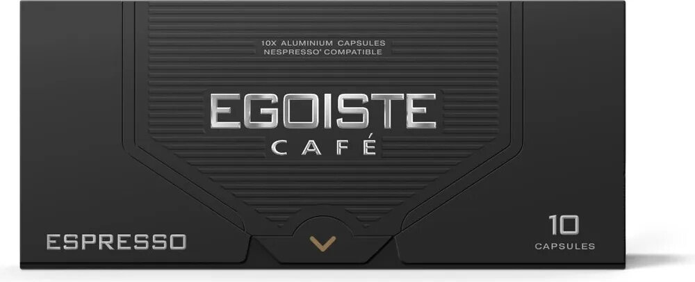 EGOISTE ESPRESSO Кофе молотый капсулы в коробке (5гx10)1x12шт. - фотография № 6