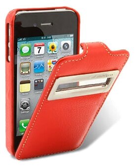 фото Кожаный чехол Melkco для Apple iPhone 4/4S - Jacka ID Type