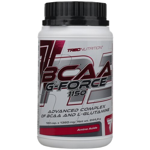 BCAA Trec Nutrition BCAA G-force 1150, 180 капс