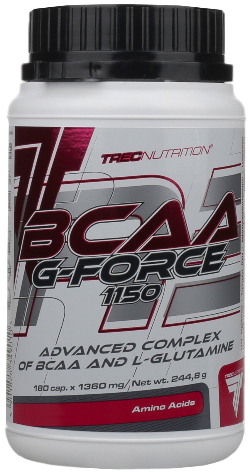 BCAA Trec Nutrition BCAA G-force 1150, 180 капс