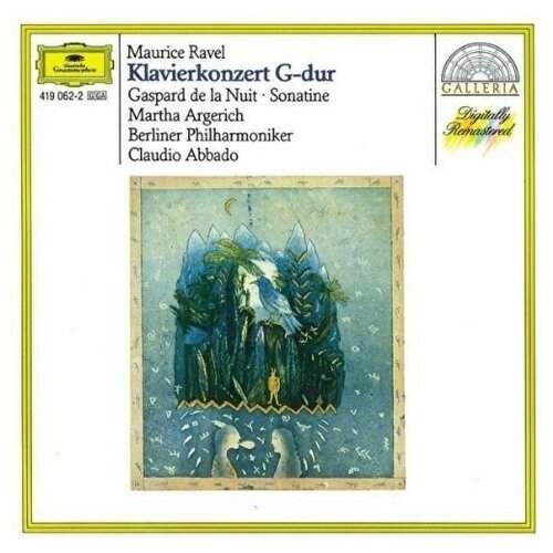 RAVEL: Klavierkonzert G-dur. Argerich. 1 CD комплект 20р2э 51 1000 5 9 8 3