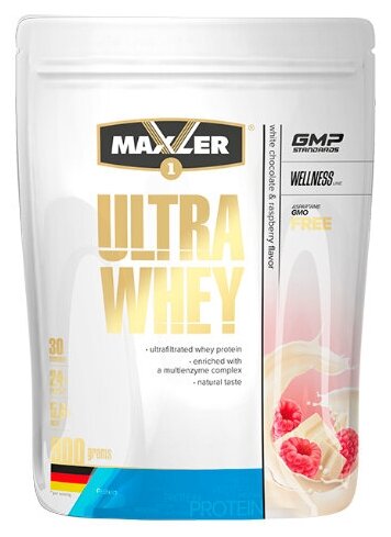 Ultra Whey Protein, 900 g (клубника)