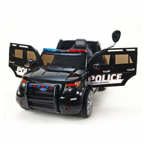 Электромобиль NovaKIDS Ford Explorer Police CH9935, черный чехол на кресло илиана одноместный цвет молоко