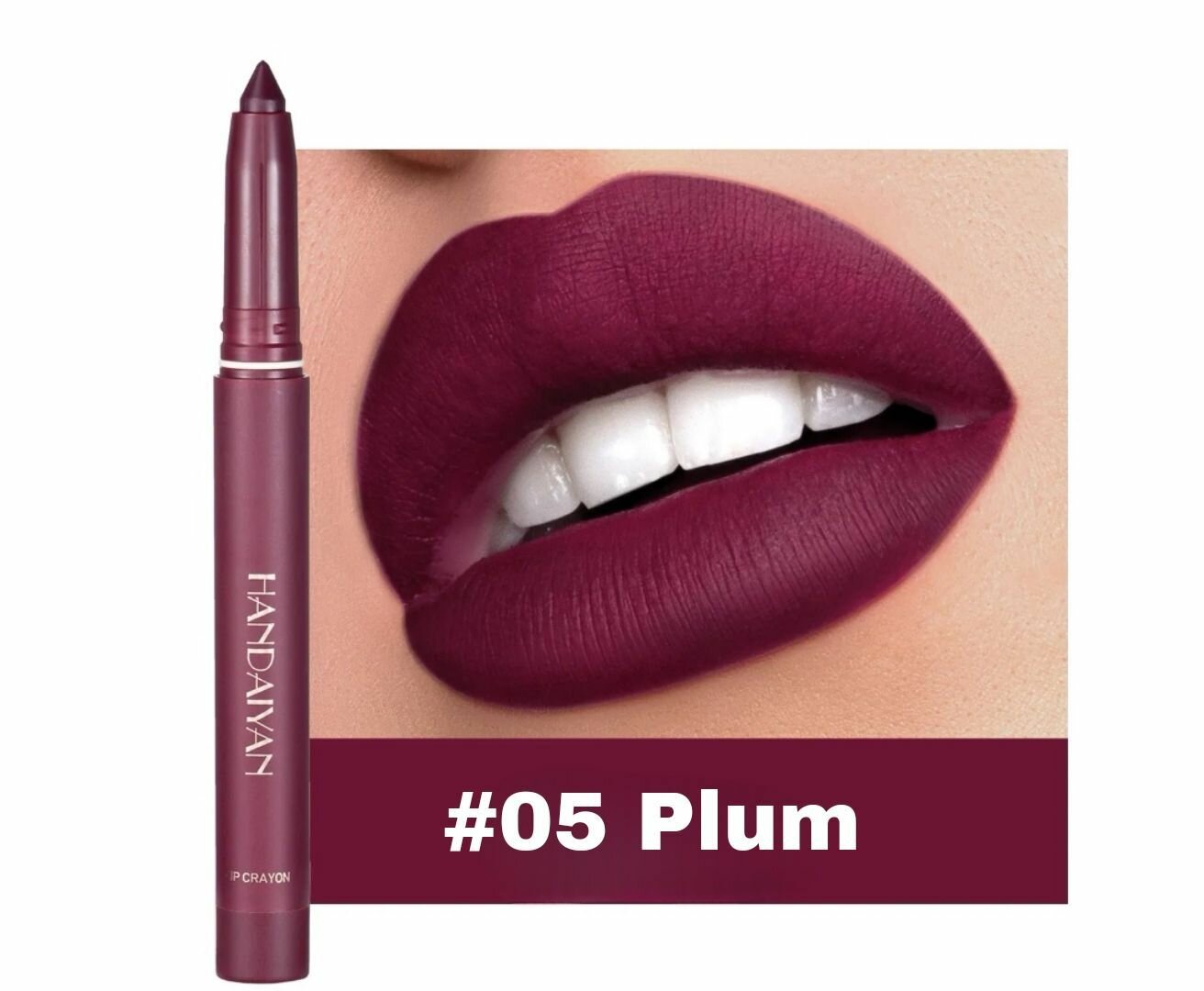 Карандаш для губ Plum + Полетка теней