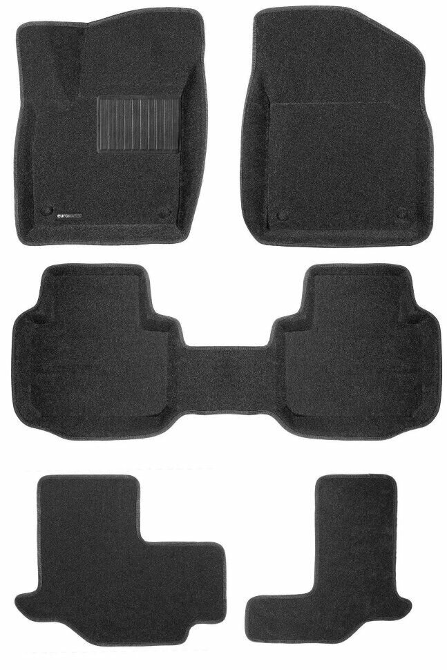 фото Коврики в салон для VOLKSWAGEN Teramont (2018-) Euromat 3D Business