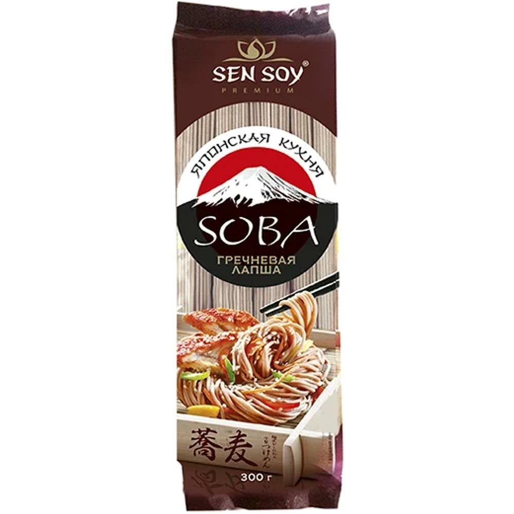 Лапша Sen Soy Premium Soba гречневая 300г Jiangxi Chunsi Foods Co - фото №20