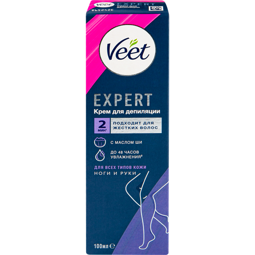 Крем для депиляции VEET Expert для всех типов кожи, 100мл