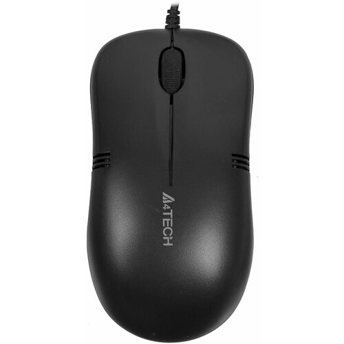 Мышь A4Tech OP-560NUS черный оптическая (1200dpi) silent USB (3but) мышь acer omr130 черный оптическая 1200dpi беспроводная usb 3but