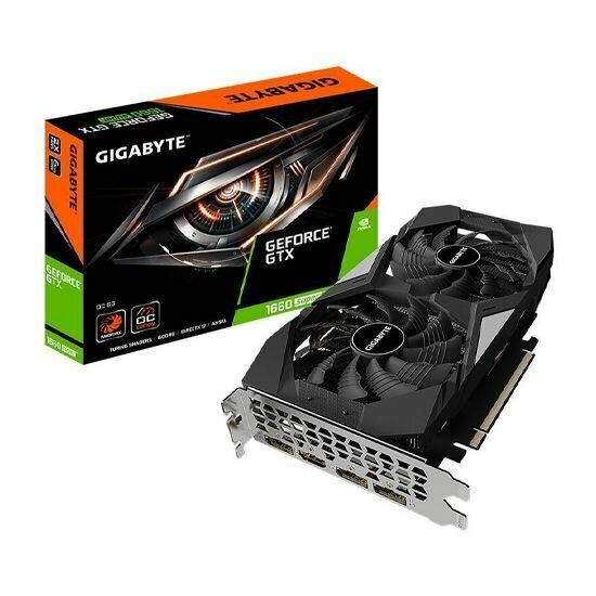 Видеокарта Gigabyte GeForce GTX 1660 SUPER WF OC 6 ГБ, Retail