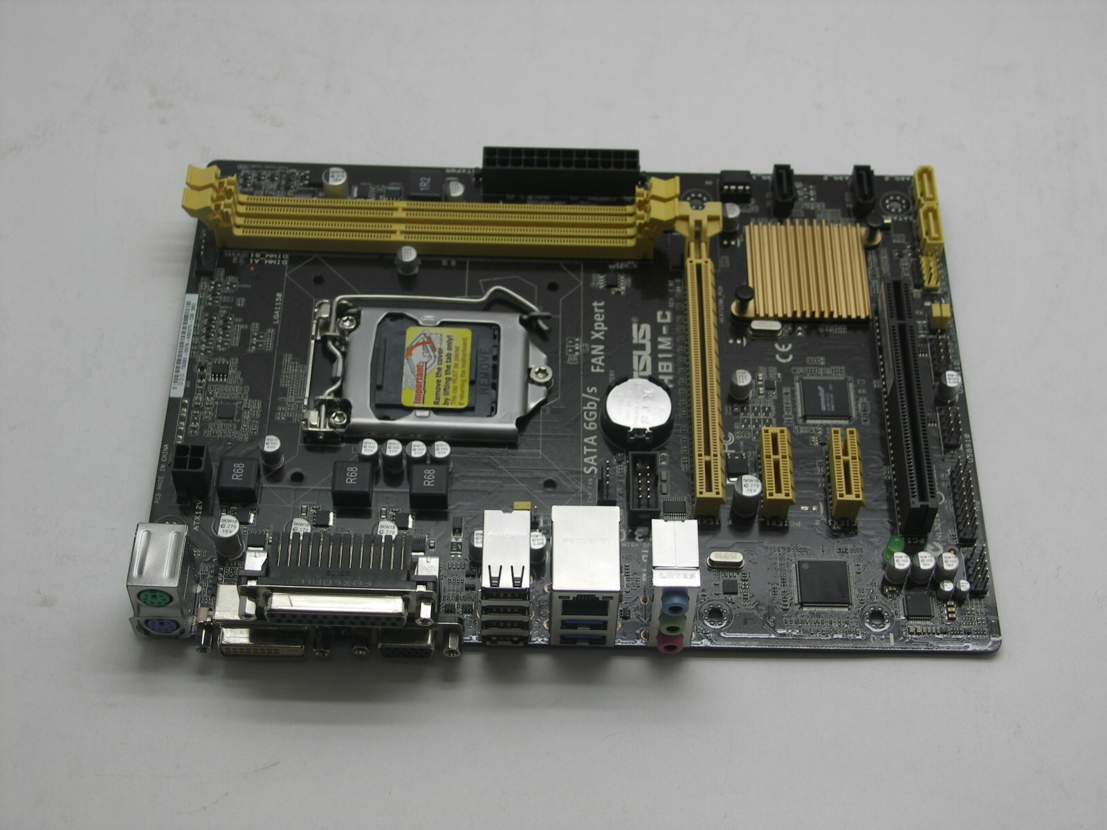 Материнская плата S-1150 Pegatron B85-M2 (B85/4DDR3/SATA/Lan/VGA/DVI/HDMI/Sb/mATX)