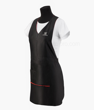 фото TNL Фартук "Иветти" двусторонний, черный, H-12