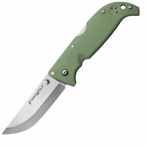 Складной нож Cold Steel 20NPFZ Finn Wolf OD Green нож складной cold steel finn wolf orange handle