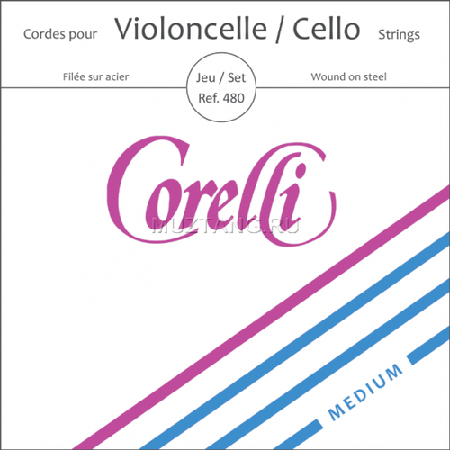 Струны для виолончели CORELLI 480