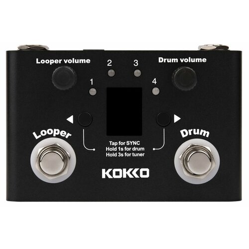 Педаль эффектов Kokko FLD-1 Drum Looper педаль эффектов kokko fld 1 drum looper