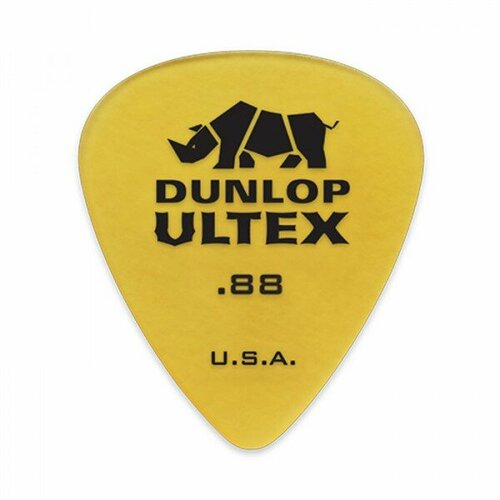 Медиатор Dunlop 421R.88 Ultex Standart, 0.88 мм, 1 шт. медиатор dunlop 426r 88 ultex triangle