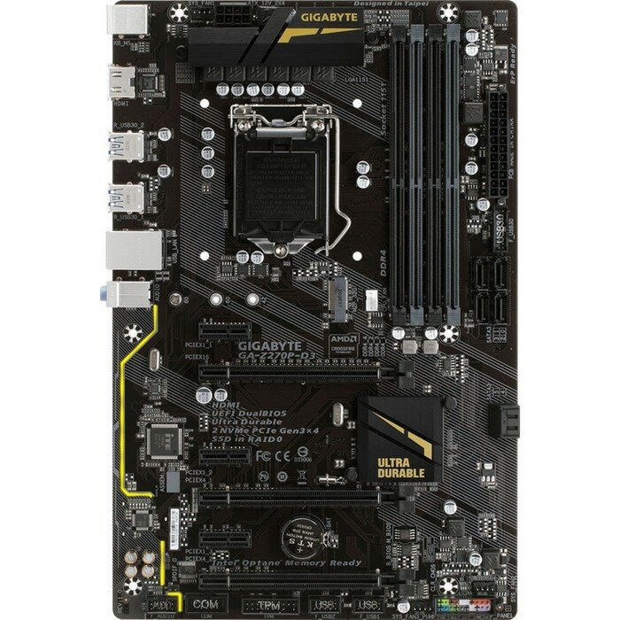 Материнская плата GIGABYTE GA-Z270P-D3 (rev. 1.0)