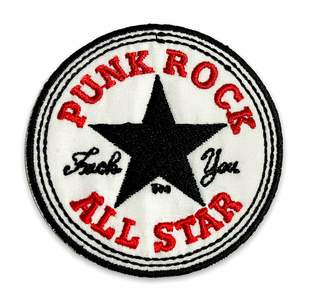 Патч pank rock all star