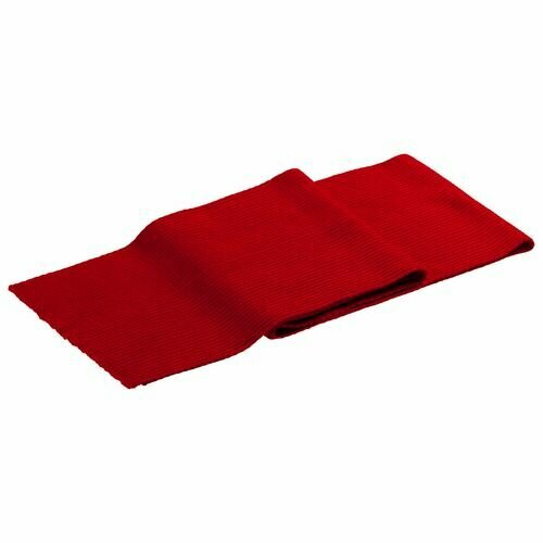 Шарф , красный шарф 180х23 см красный