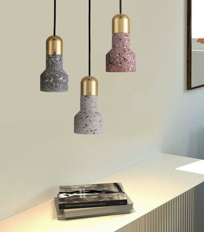 Дизайнерский подвесной светильник, розовый, MD-0167-pk