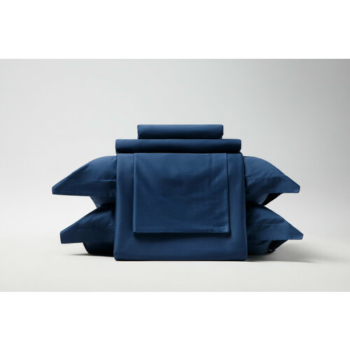 Комплект постельного белья RELOVE, Dark blue, Евро-мини, Сатин