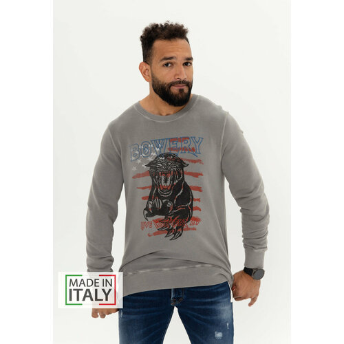 Свитшот Bowery NYC, размер XXL, серый