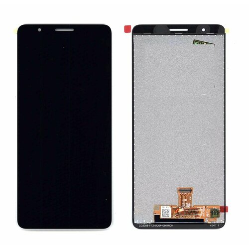 Модуль (матрица + тачскрин) для Samsung Galaxy A01 Core SM-A013F черный for samsung galaxy a01 core a013 sm a013f ds housing back cover case rear battery door chassis housing replacement