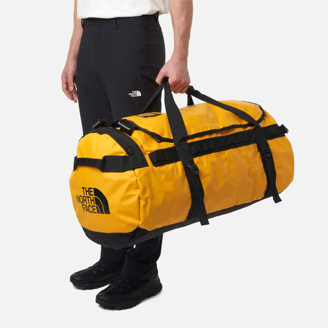Дорожная сумка The North Face Base Camp Duffel L жёлтый, Размер ONE SIZE - фотография № 10