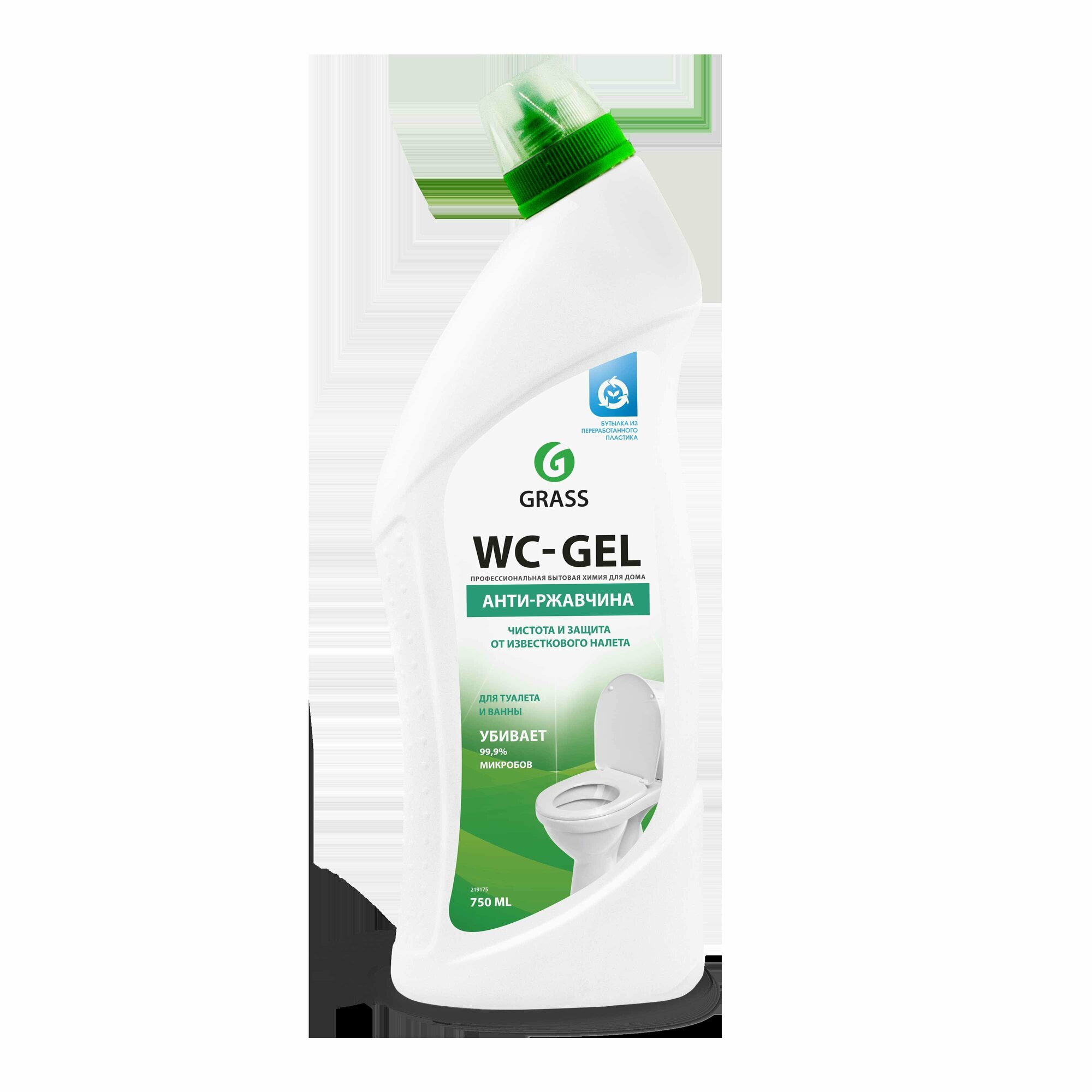 Средство для чистки сантехники Grass WC-gel 0.75 л