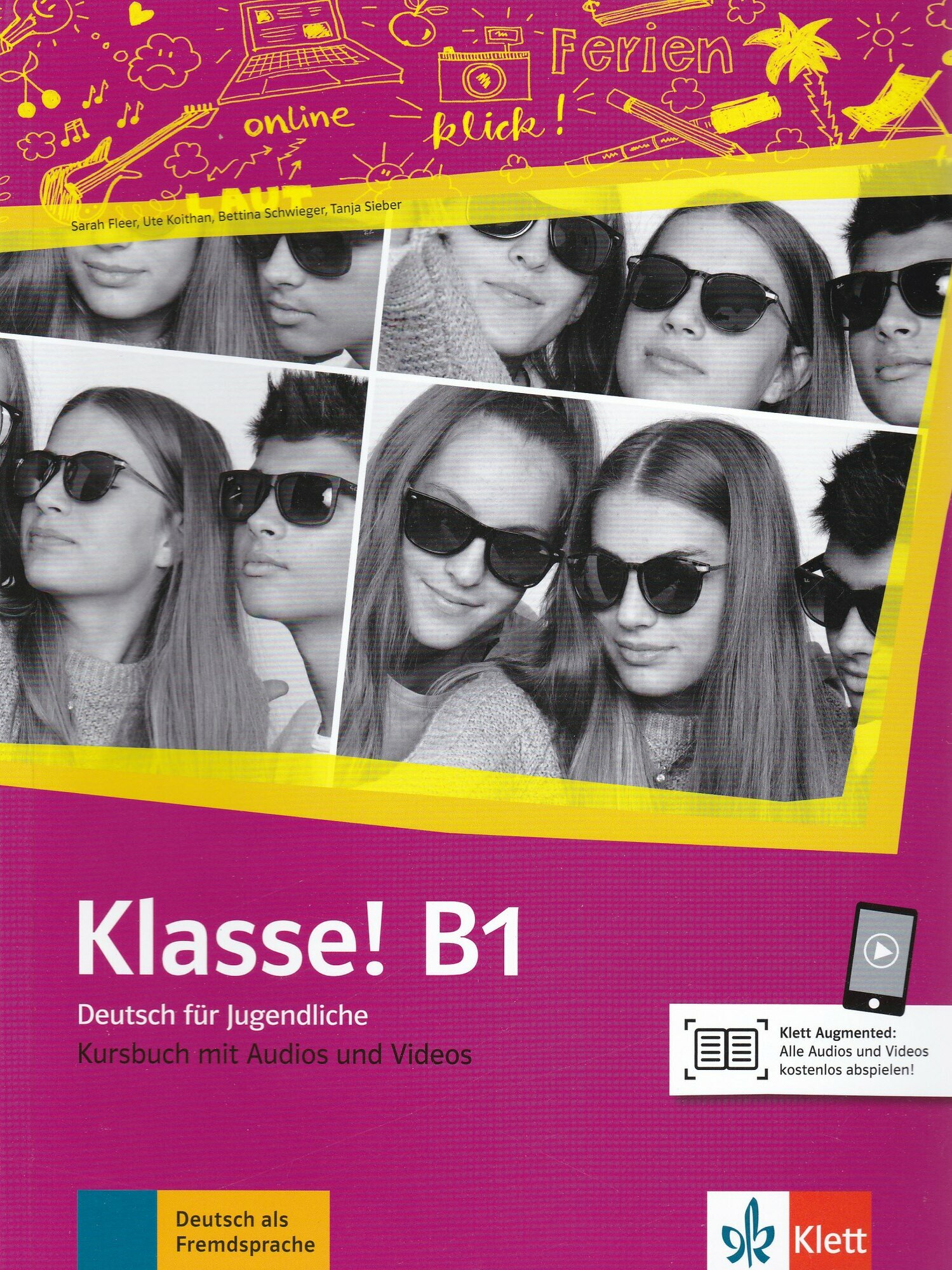 Klasse! B1 Kursbuch mit Audios und Videos online