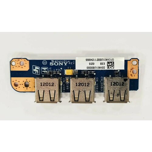 Плата USB для ноутбука Sony PCG-91212V, DA0HK1TB6E0 REV: E