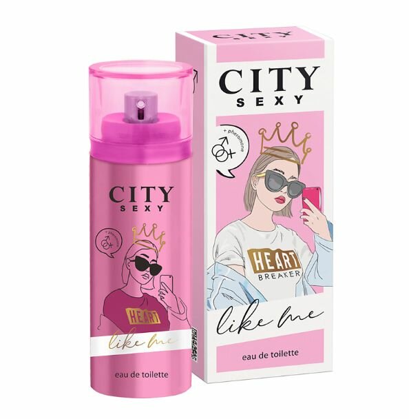 Парфюмерная вода City Parfum City Sexy LIKE ME! edt 60ml с феромонами