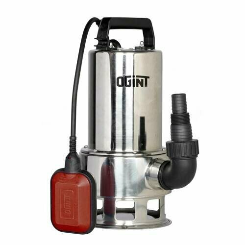 Насос фекальный OGINT DPS-1100 (11 кВт Qmax 16.5 м³/ч Hmax 10 м 1x230В кабель 8 м)