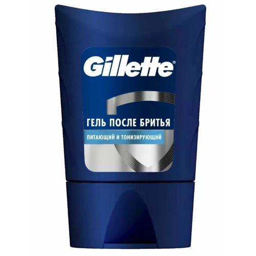 Gillette Гель после бритья, Gillette Classic, Питающий и Тонизирующий, мужской, 75 мл