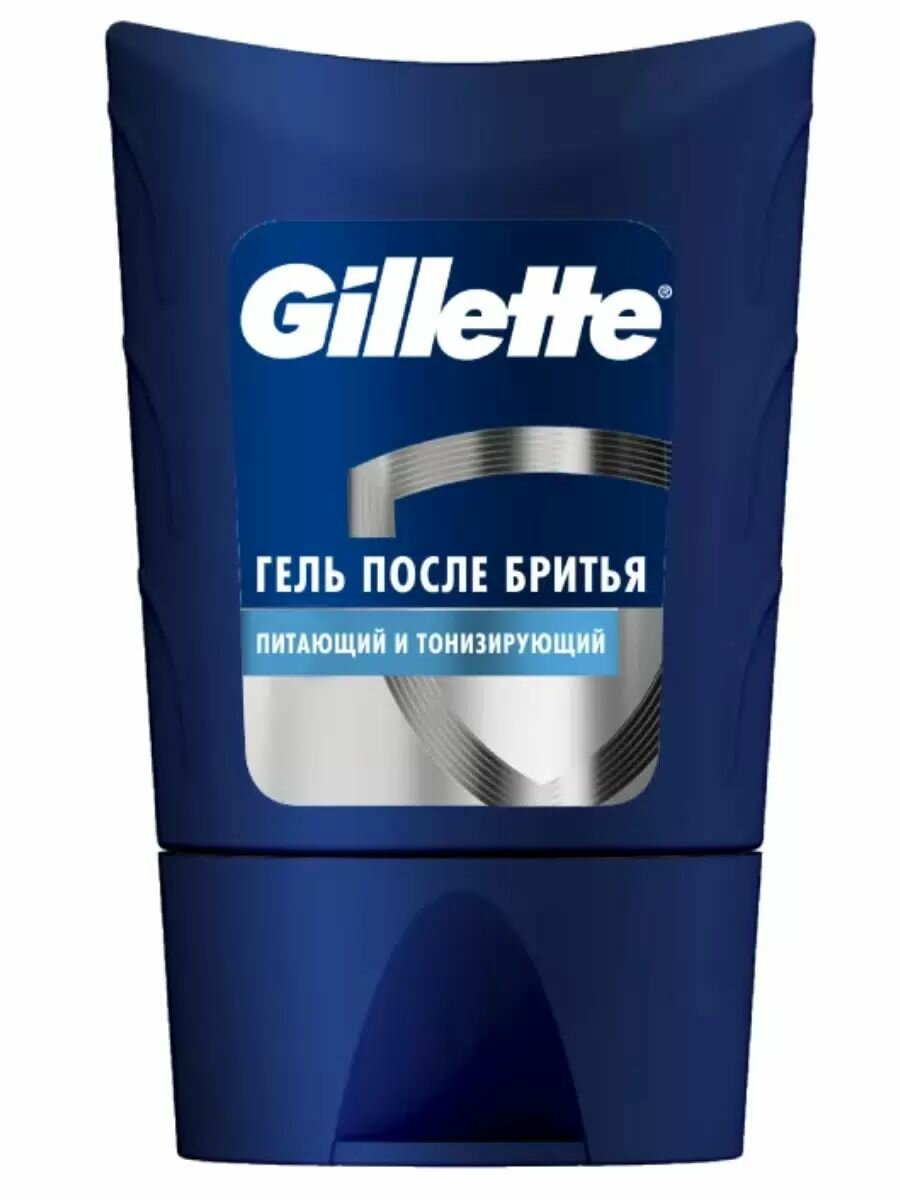 Gillette Гель после бритья, Gillette Classic, Питающий и Тонизирующий, мужской, 75 мл