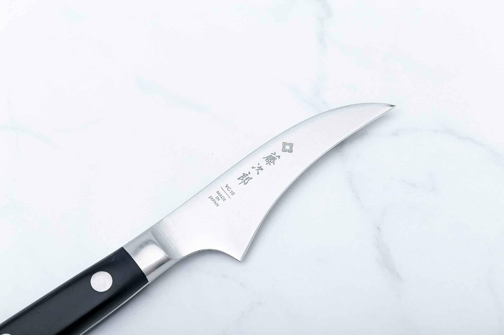 Нож для овощей Tojiro Western Knife, 70 мм, сталь VG10, 3 слоя, рукоять пластик - фото №13