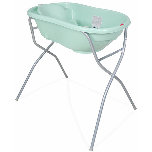 фото Комплект ванночка ok baby onda + подставка onda зеленый okbaby