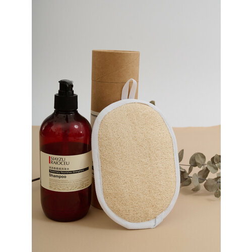 Массажная мочалка из люфы натуральная