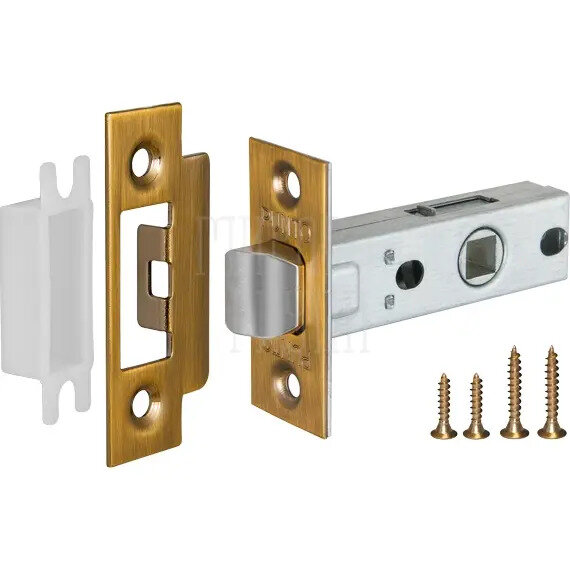 Защелка врезная Punto (Пунто) L45-8 кофе глянец