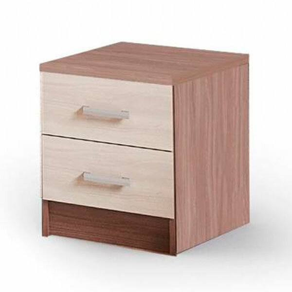 Прикроватная тумба для белья Гармония ТБ 601 (400х450х408), шимо темный/шимо светлый