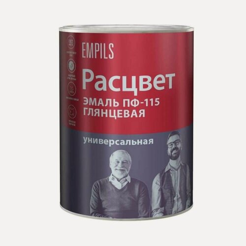 Изображение товара Эмаль универсальная ПФ-115 ГОСТ 6465-76 Расцвет глянцевая (2,7кг) ярко-желтый