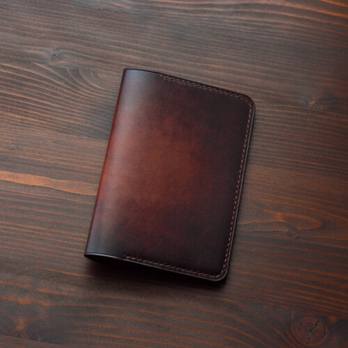 Документница для паспорта kushnerov, коричневый