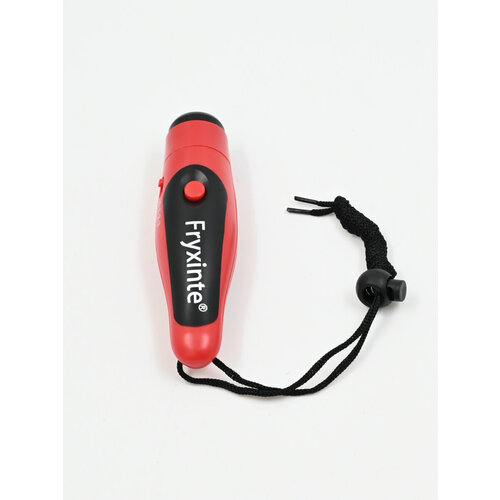 Свисток электронный спортивный FRYXINTE (3-х тональный) красный