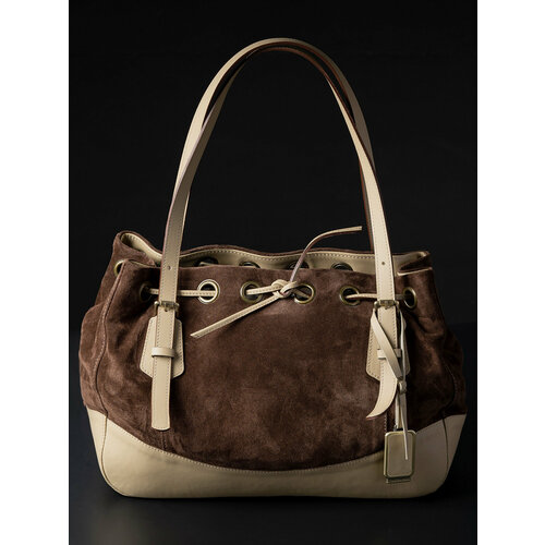 Сумка хобо J. Audmorr, фактура гладкая, бархатистая, золотой