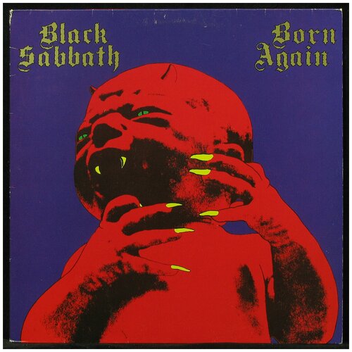 Виниловая пластинка Black Sabbath Born Again (Испания 1983г.)