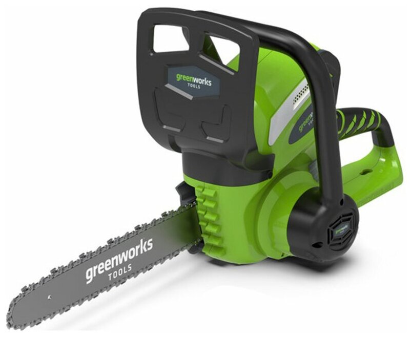 Цепная пила аккумуляторная Greenworks G40CS30II, 40V, 30 см, без АКБ и ЗУ 2007807 - фотография № 8