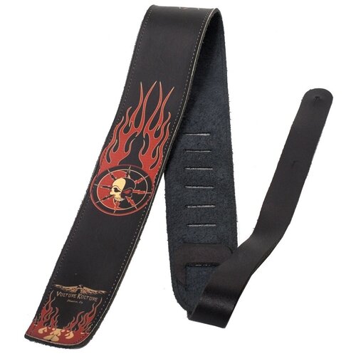 Ремень для гитары кожаный PERRI'S P25VK-1360