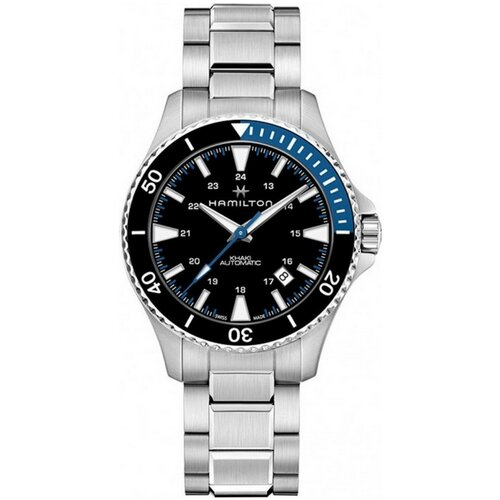 Наручные часы Hamilton Khaki Navy H82315131, синий, серебряный