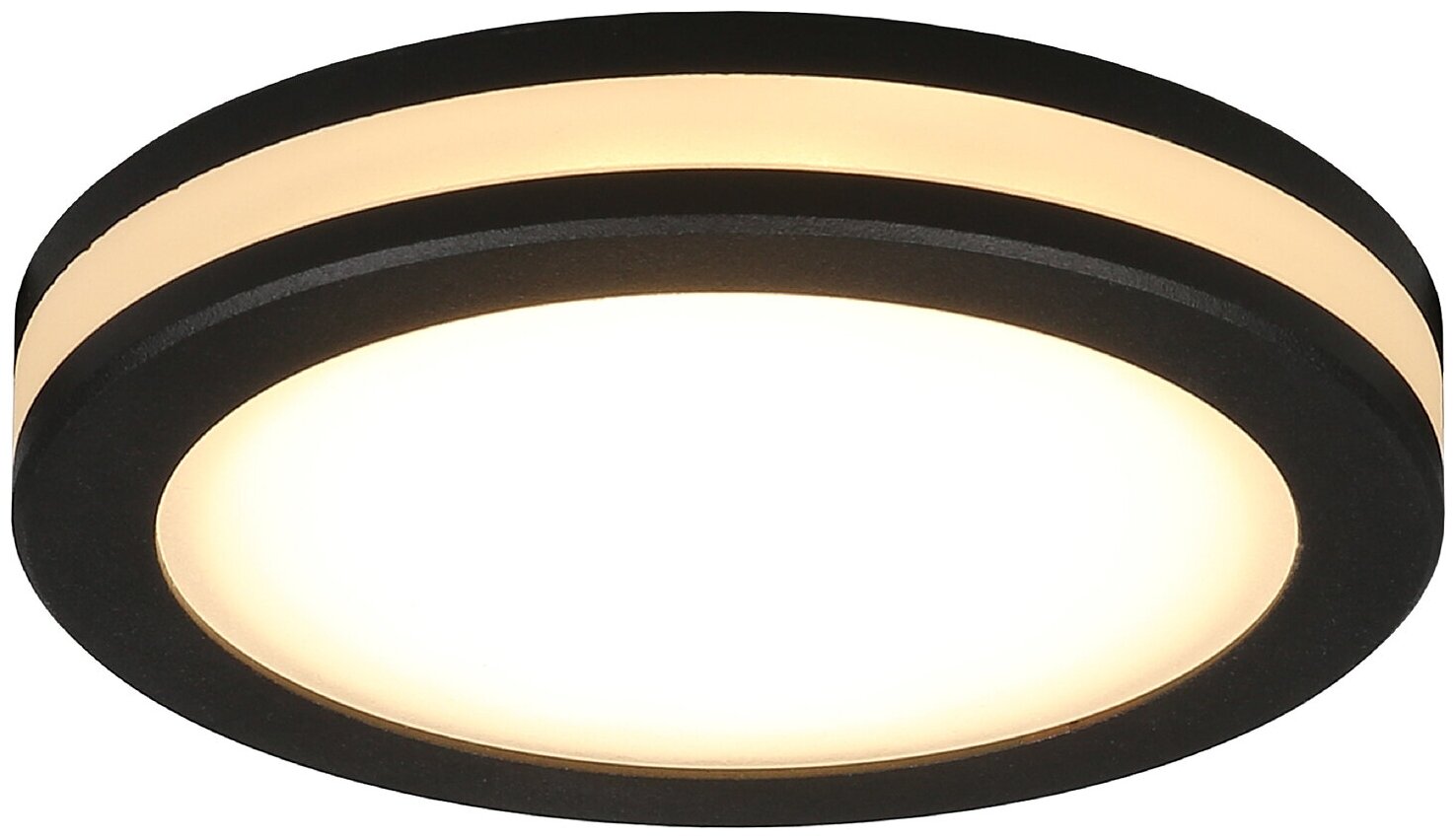 Встраиваемый светильник Aployt Nastka APL.0013.19.09, LED, 9Вт, кол-во ламп:1шт, Черный