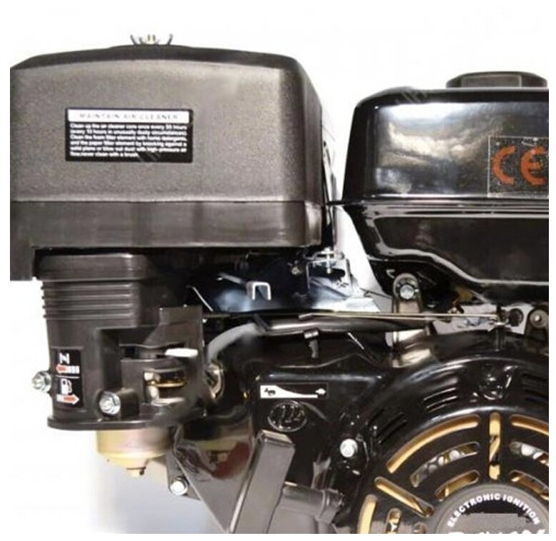 Двигатель бензиновый DAMAN DM106P19 MOD1 SET1 установочный комплект шкив 19 мм платформа - фотография № 3