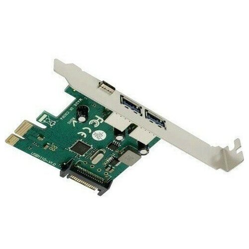 Плата расширения портов ExeGate EXE-323 (EX283719RUS) контроллер pci e usb3 0 type e usb 20pin pcieu3te espada